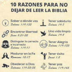 10 Razones Biblia